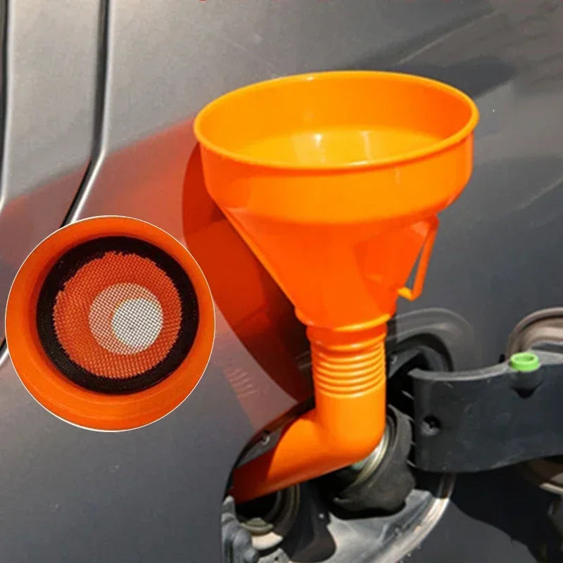 Refueling Funnel Filter Motorcycle Refuel
