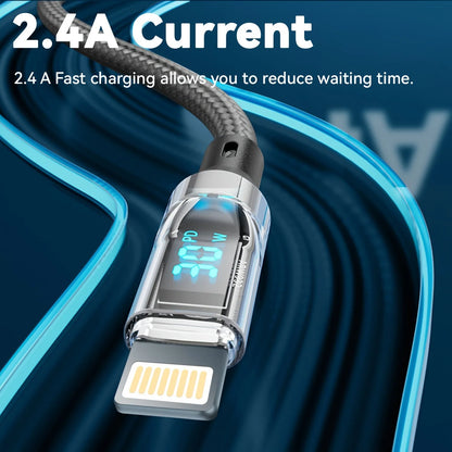 PD Fast Charge Cable LCD