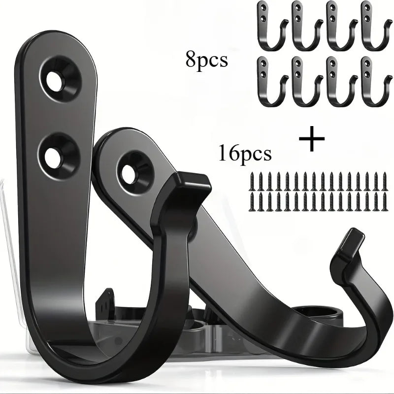 Hooks Screws Heavy-duty Iron Coat