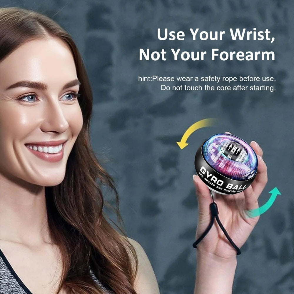 Wrist Power Hand Ball Auto-start