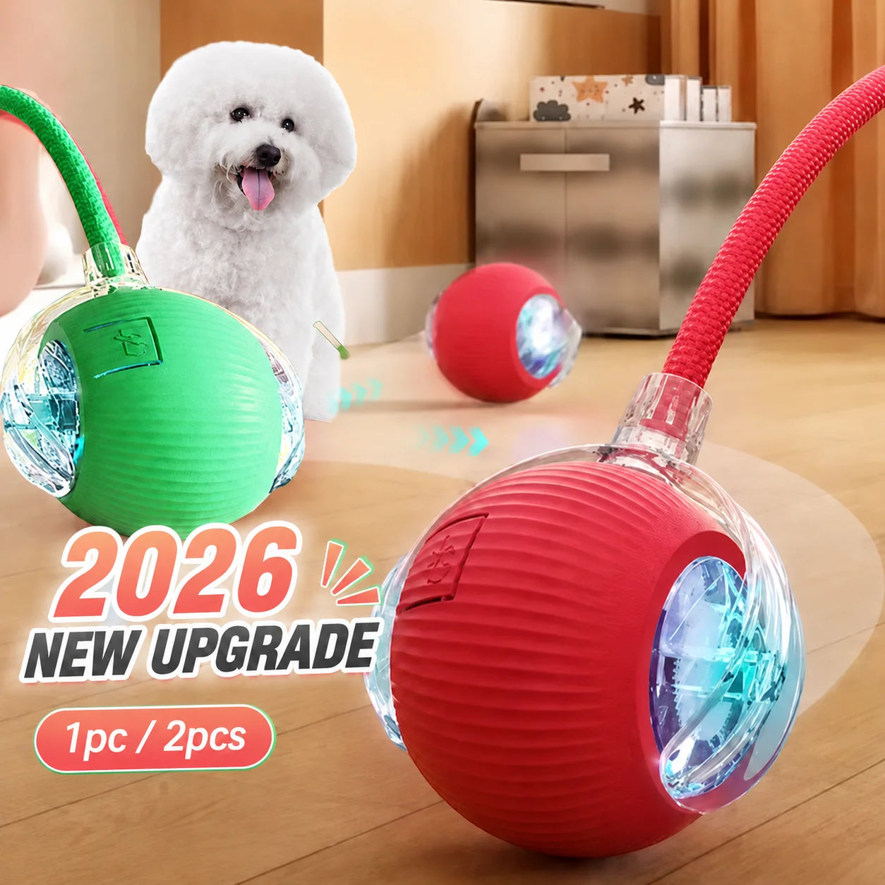 Dog Interactive Ball Toy Automatic