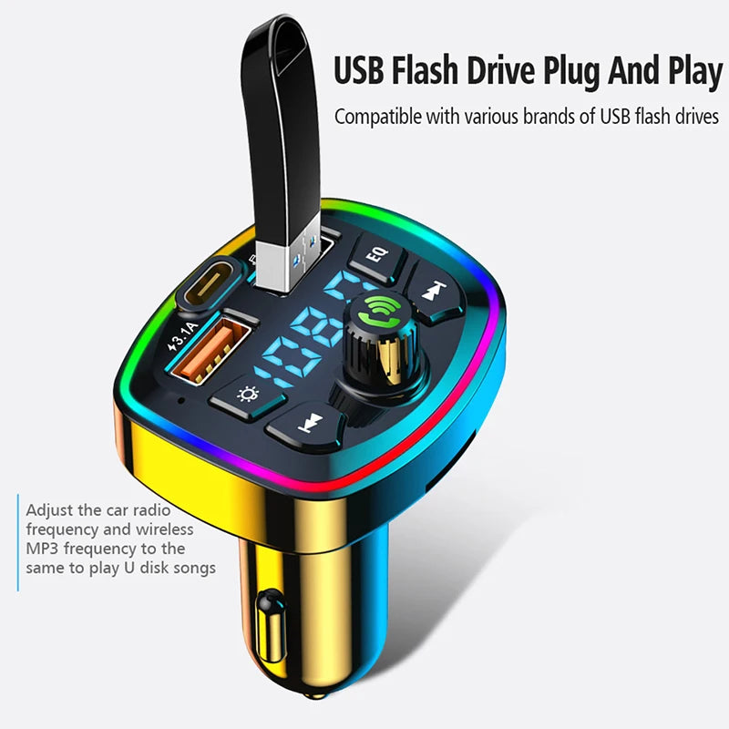 Car FM Transmitter Wireless Adapter