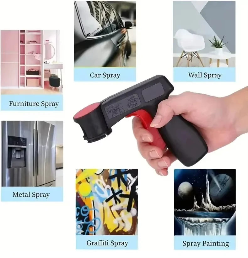 Plastic Spray Paint Handle Reusable