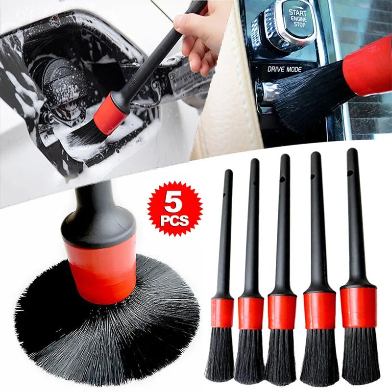 Car Cleaning Brush Kit Auto