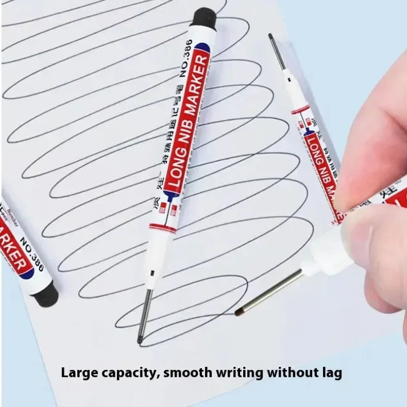 Waterproof Long Head Markers Deep