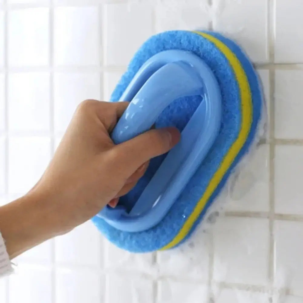 Cleaning Sponge Handle Bathroom Tile
