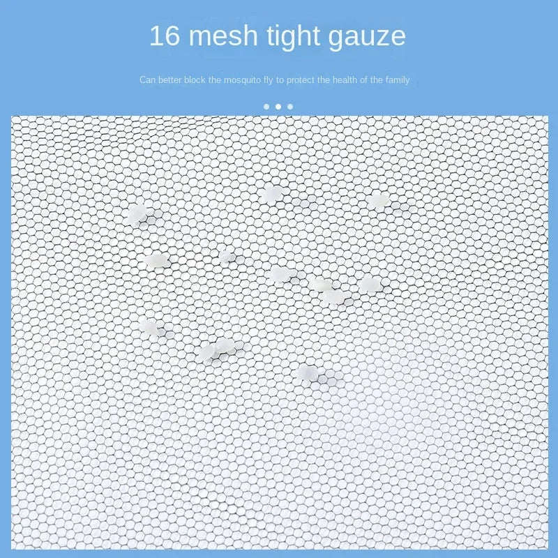 DIY Mosquito Net Bed Window