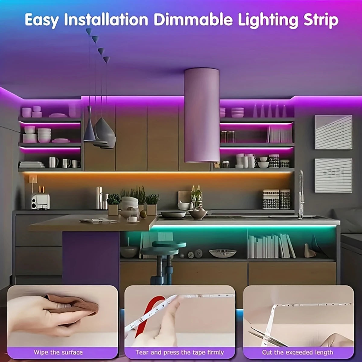Led Strip Lights Key Remote