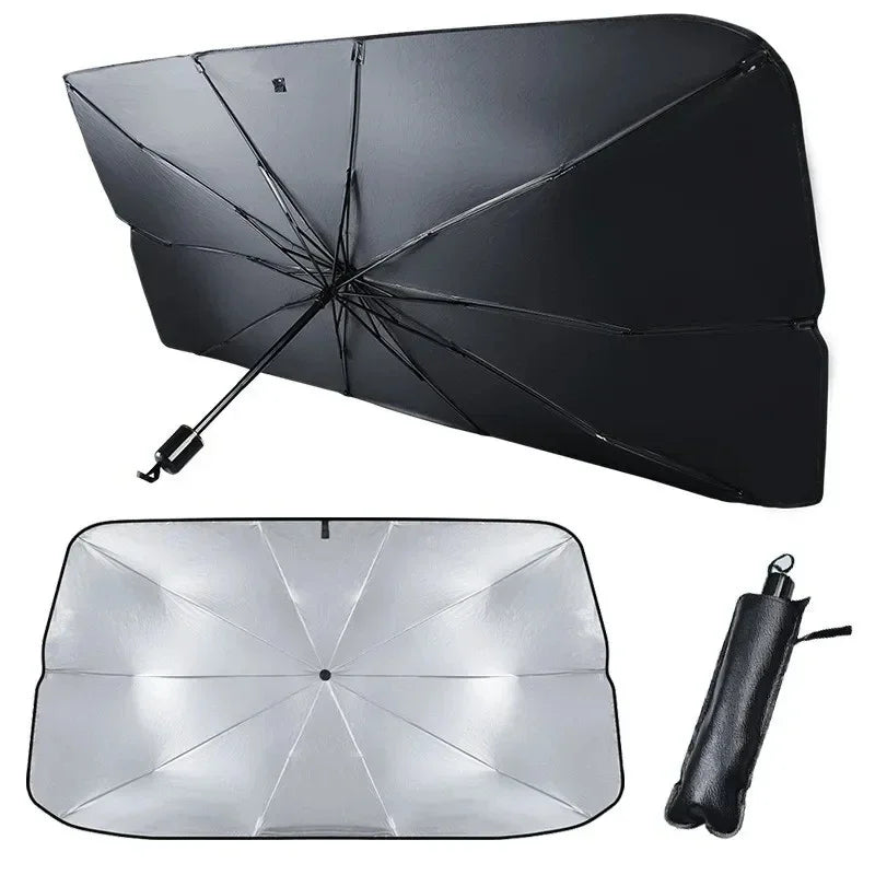 Car Sunshade Retractable Sunscreen Heat