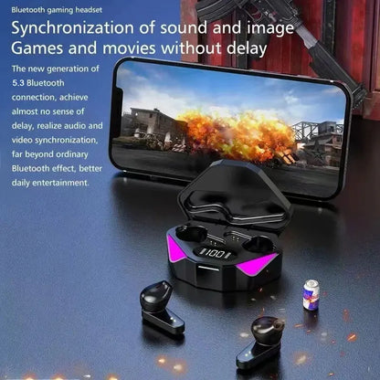 TWS Wireless Headset LED Display
