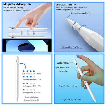 Stylus Pen Pencil LED Power