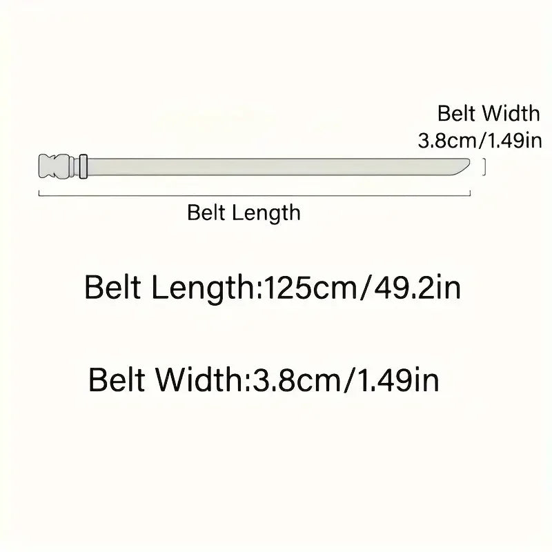 Tactical Waist Belt Automatic Buckle