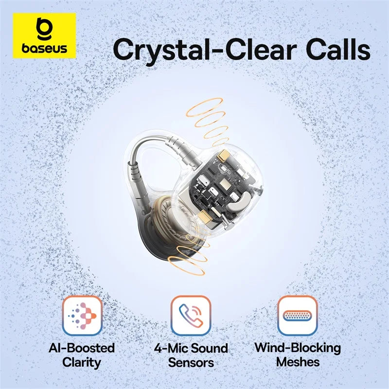 Ear Clip Earbuds Open Wireless