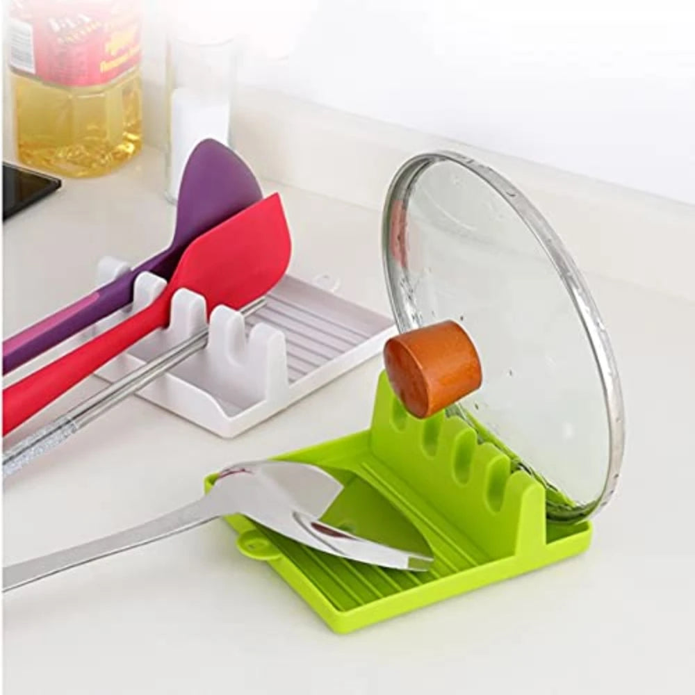 Spatula Rack Pot Lid Shelves