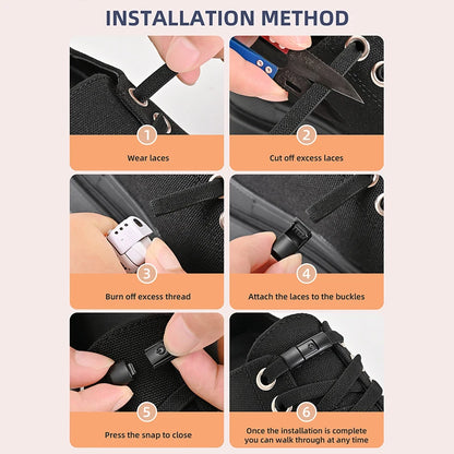 No Tie Shoe Laces Press