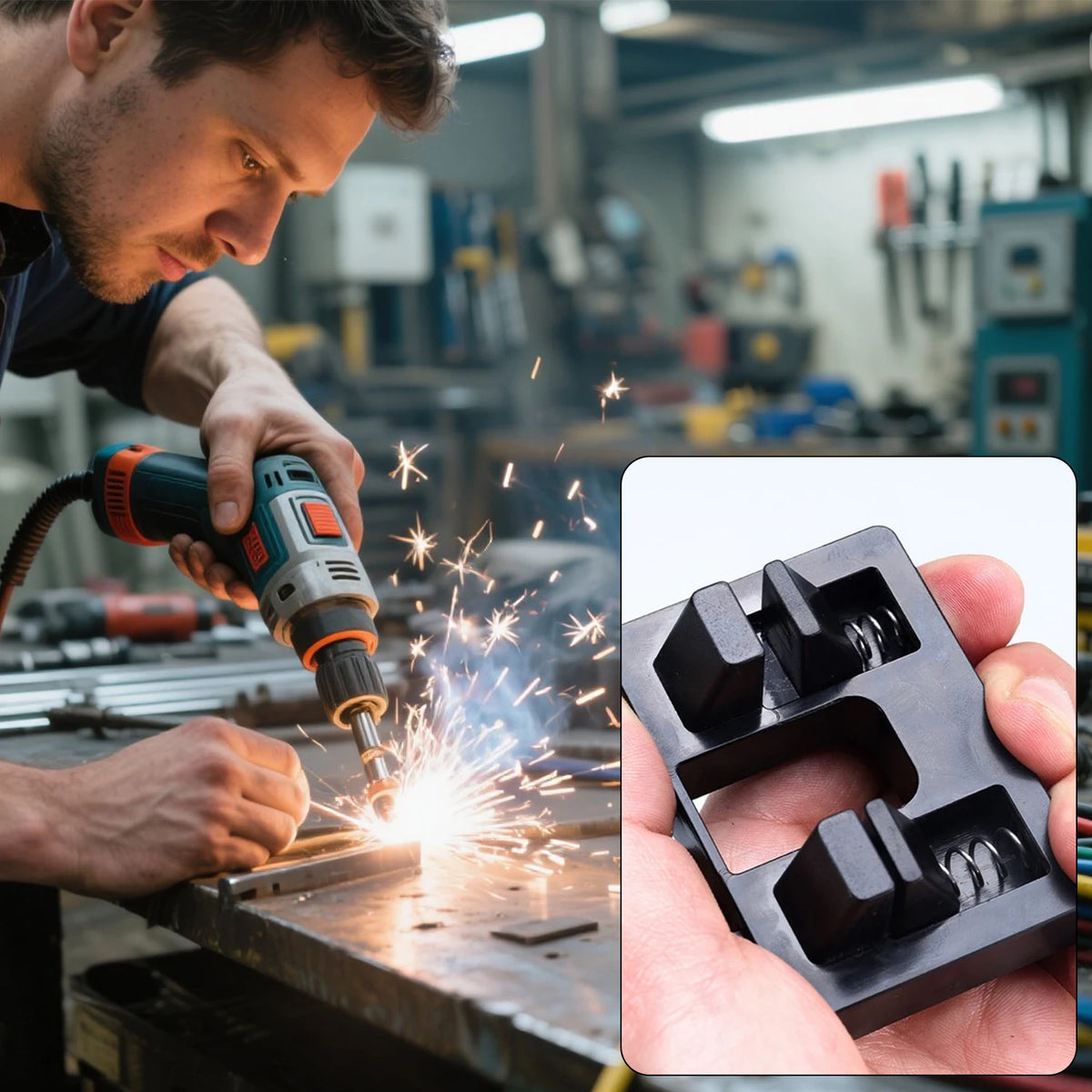 Welding Wire Fixture Adjustable Suction