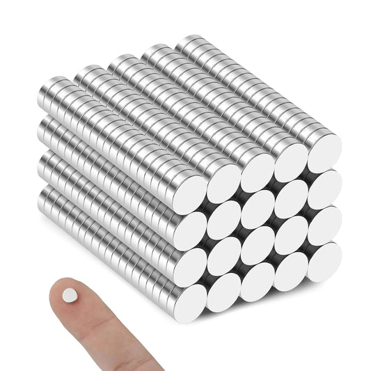 6x2mm Strong Round Magnets Fridge