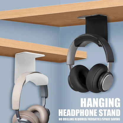 Headphone Stand Adhesive Plastic Wall