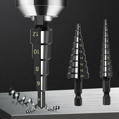 HSS Straight Groove Step Drill