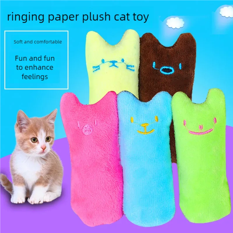 Teeth Grinding Catnip Toys Funny
