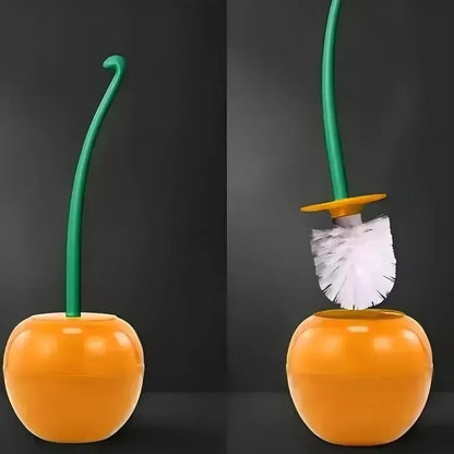 Red Toilet Brush Lovely Cherry
