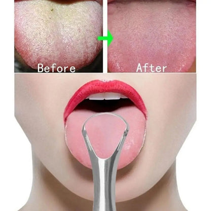 Single Layer Tongue Scraper Reusable