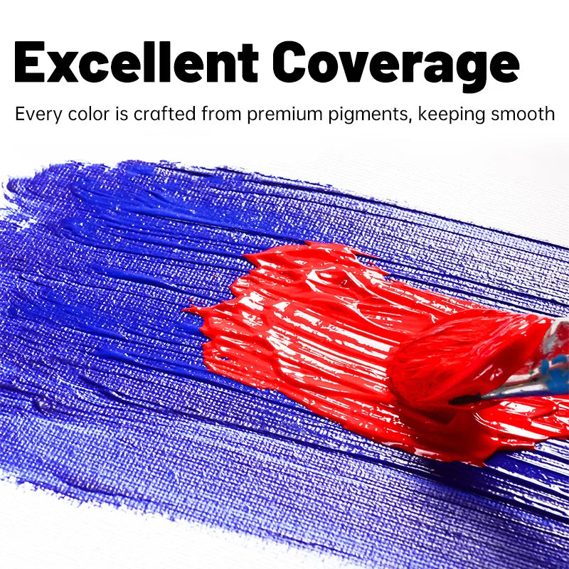 Acrylic Paint Colors Water-proof Art