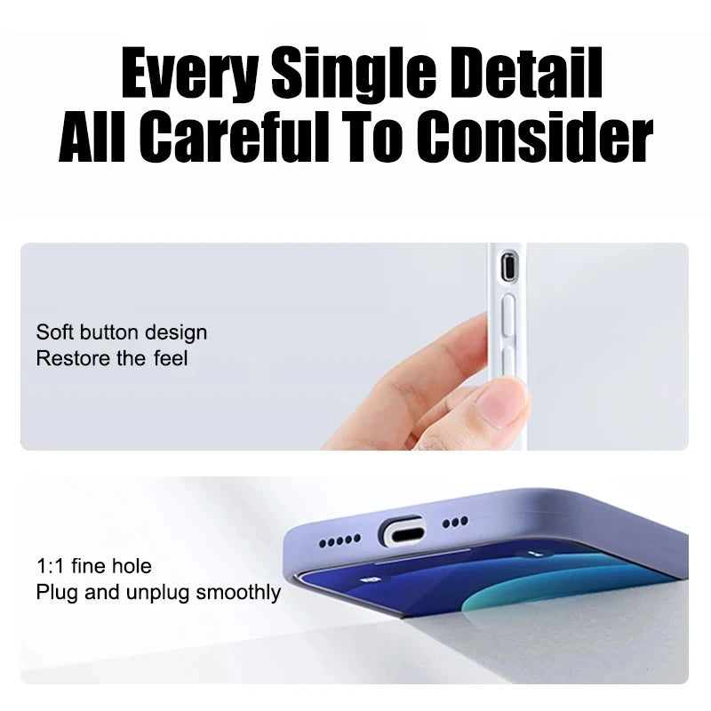 Luxury Shockproof Case Air Liquid