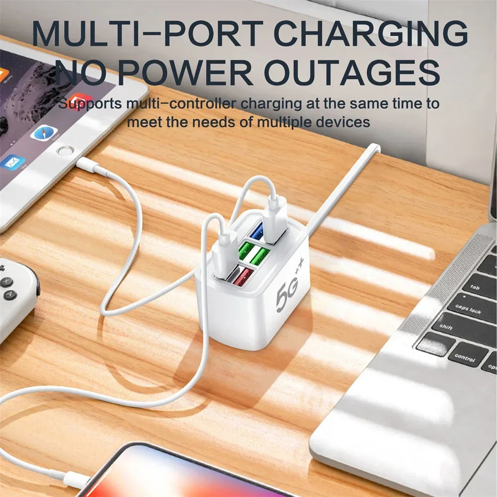 Fast USB Charger Power Strip