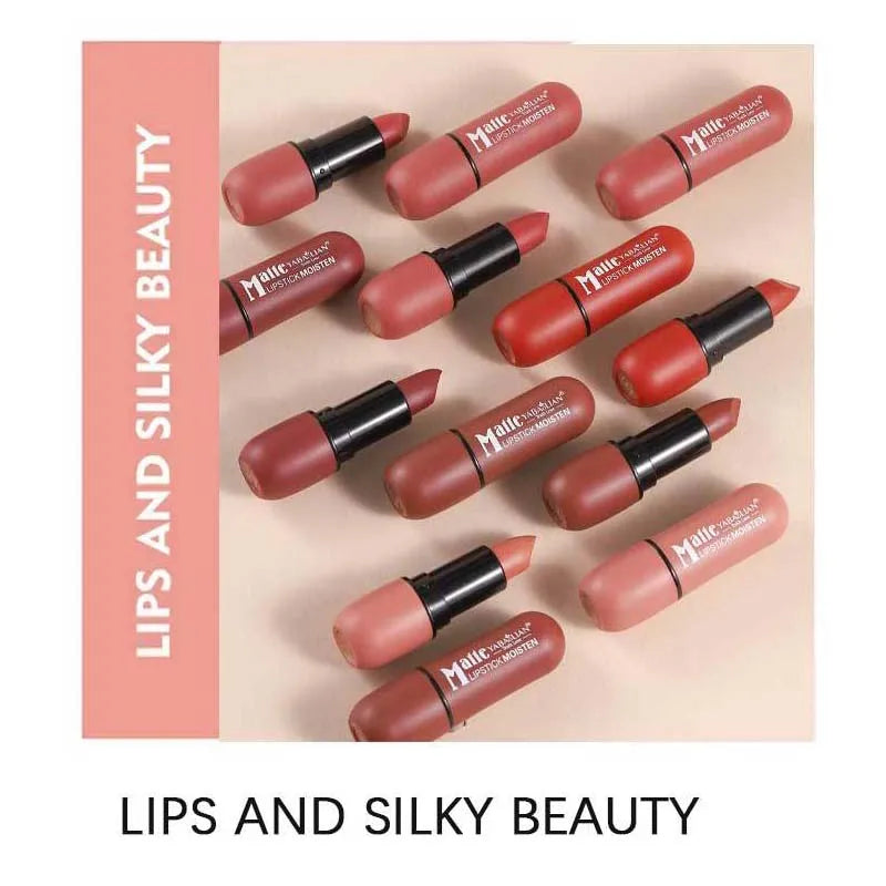 6-color Matte Lipstick Velvet Lip