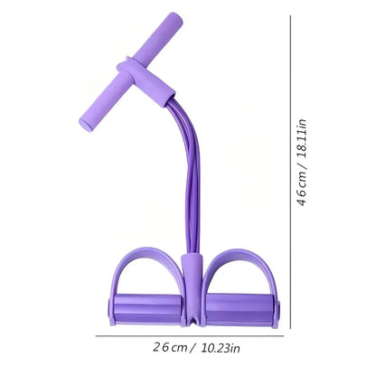 Tube Pedal Tension Rope Fitness
