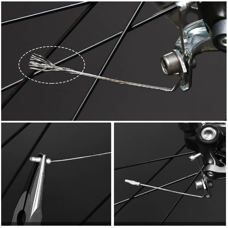 Bike Cable End Fitting Aluminum