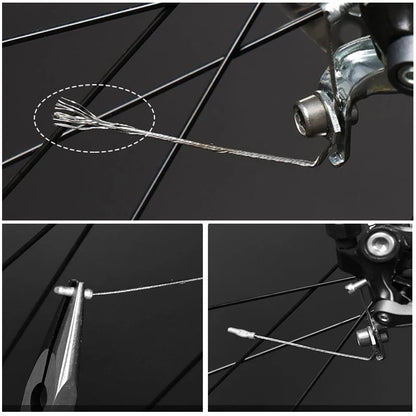 Bike Cable End Fitting Aluminum