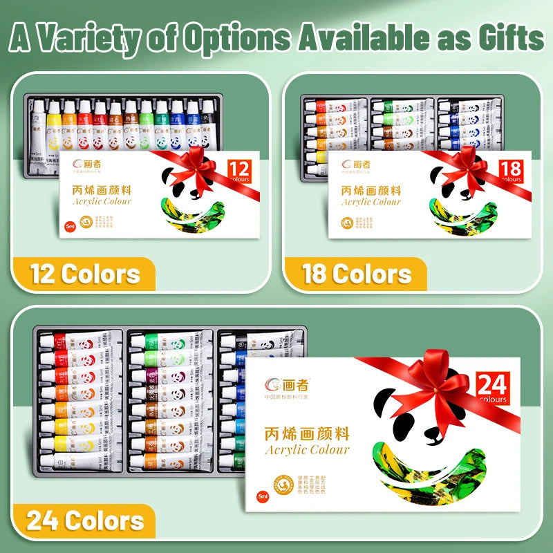 Acrylic Paint Colors Water-proof Art