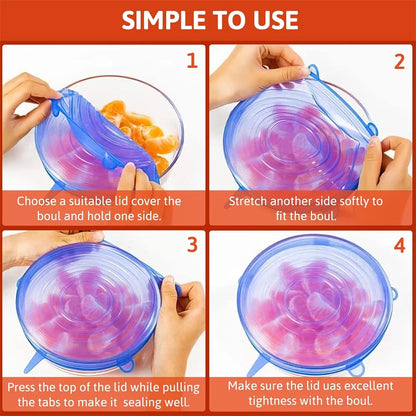 Food Grade Silicone Preservation Cover
