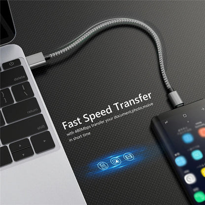 Nylon Data Cable Fast Charger