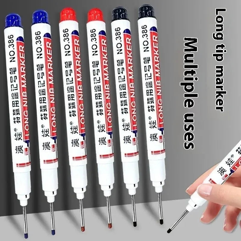 Waterproof Long Head Markers Deep
