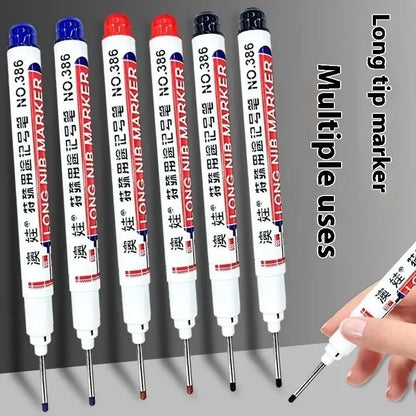 Waterproof Long Head Markers Deep