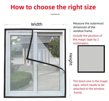 Summer Mosquito Proof Door Window