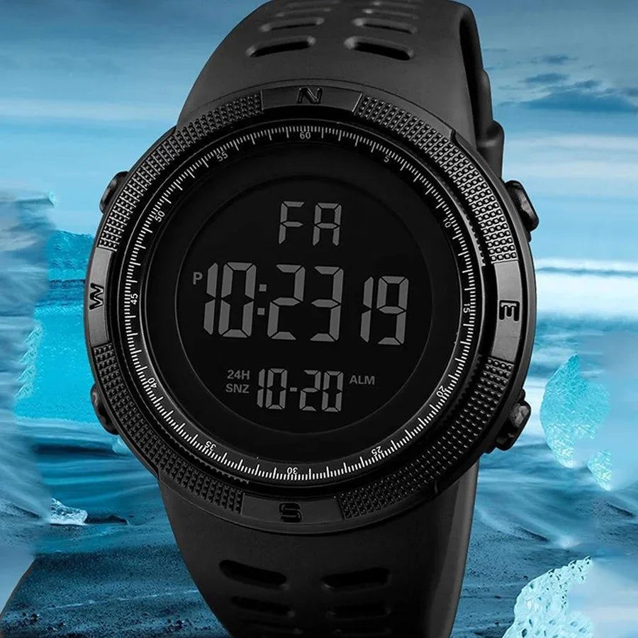 Electronic Watch Mens Military Sports