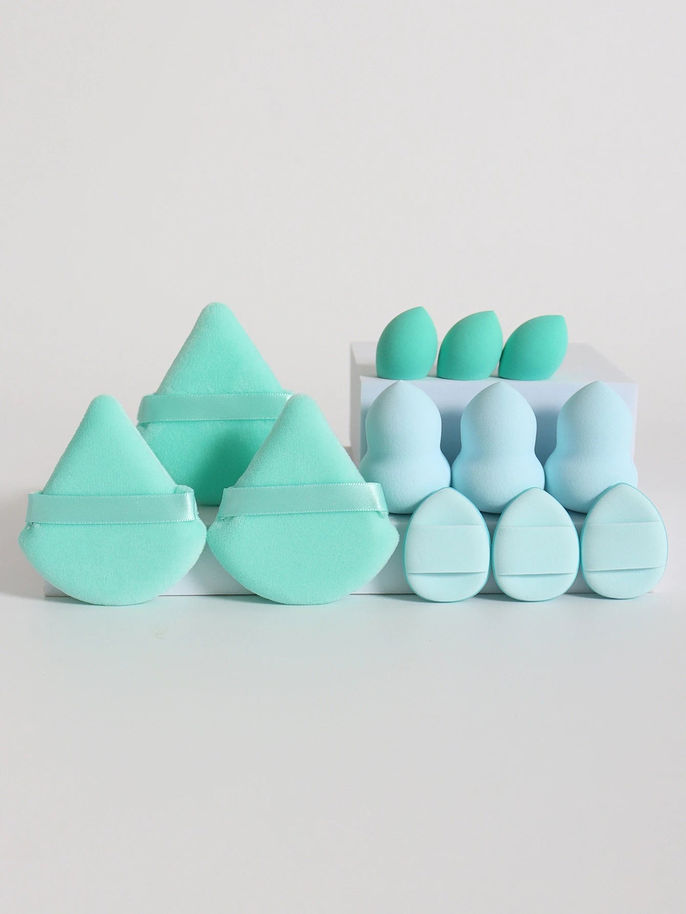 12-piece All-purpose Makeup Sponge Made