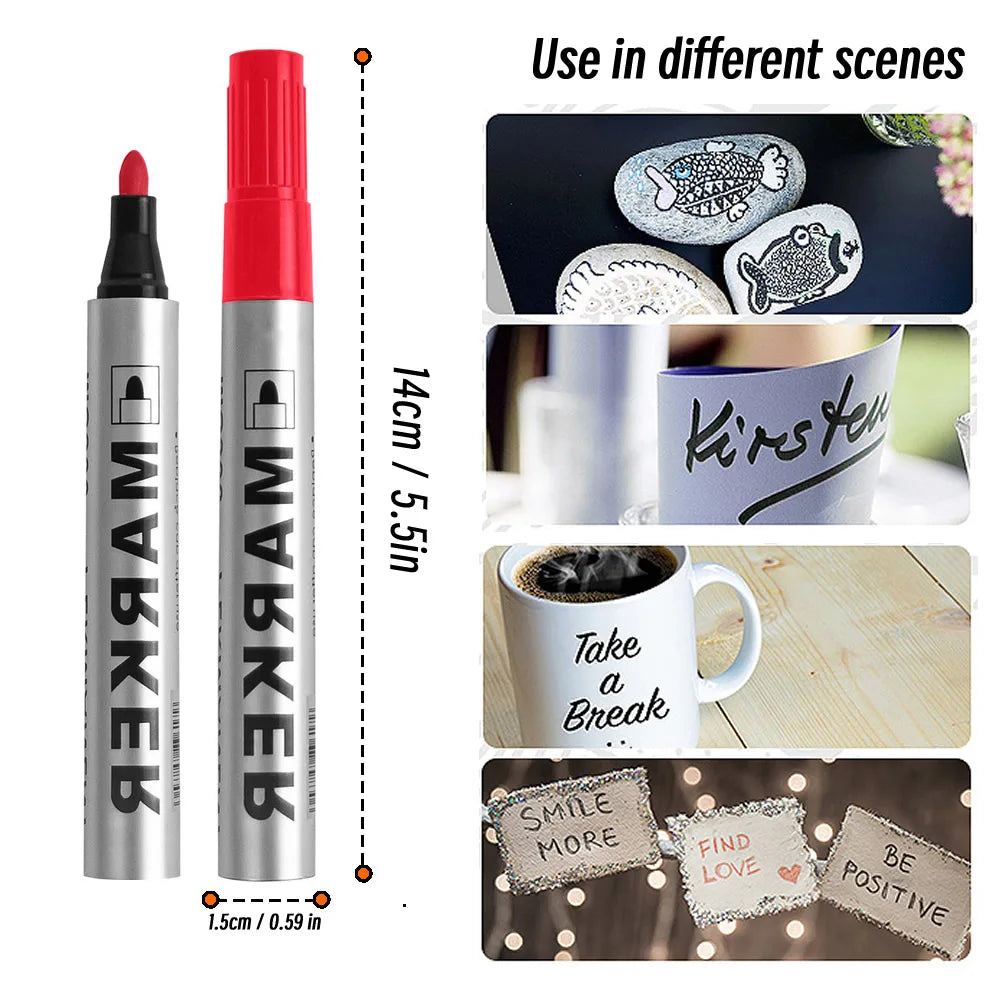 Permanent Paint Marker Pen Waterproof