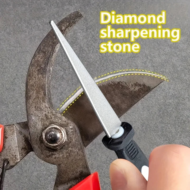 Diamond Sharpener Metal Double Sand