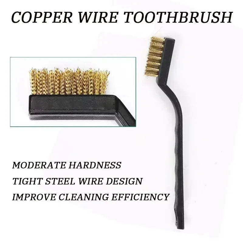 Industrial Toothbrush Copper Steel Wire