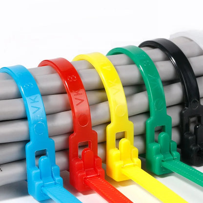 Reusable Cable Ties Lock Loop