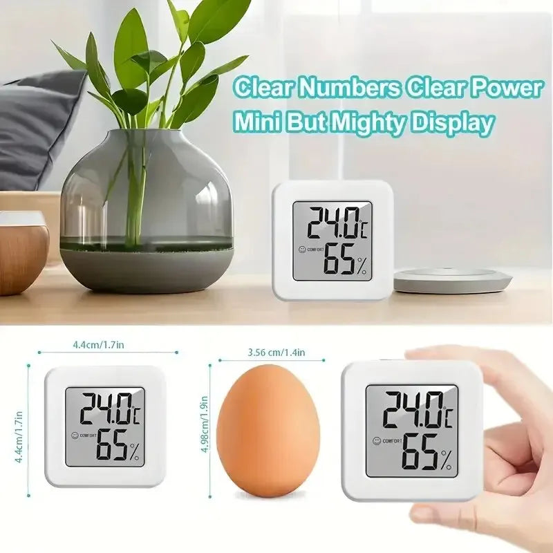 Indoor Temperature Humidity Meter Bedroom