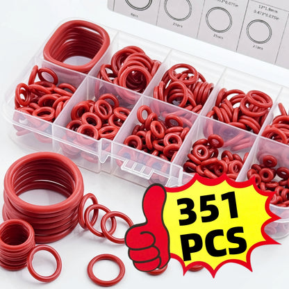 Silicone O-ring Sizes Oil Heat