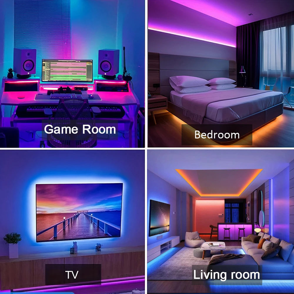 RGB Led Strip Lights Room