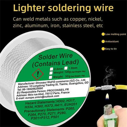 Soldering Tin Wire Melt Rosin