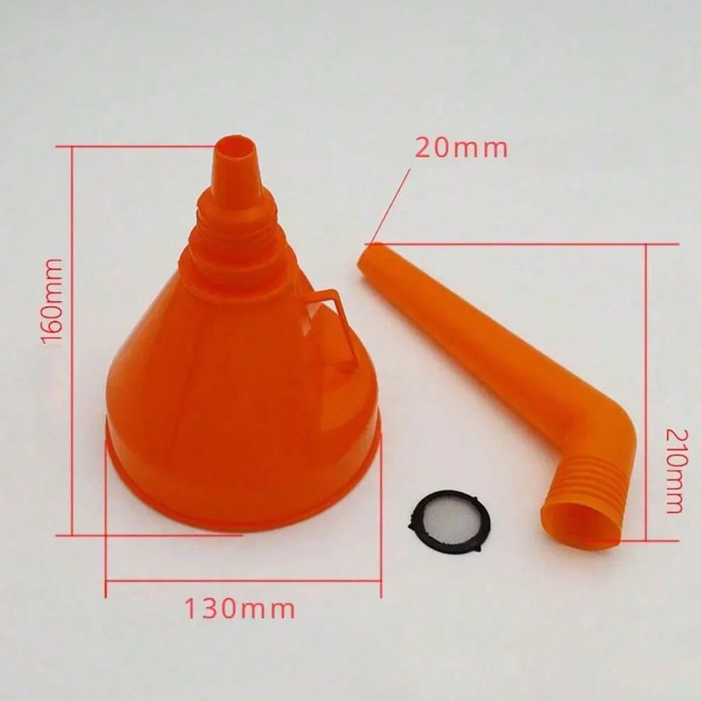 Refueling Funnel Filter Motorcycle Refuel